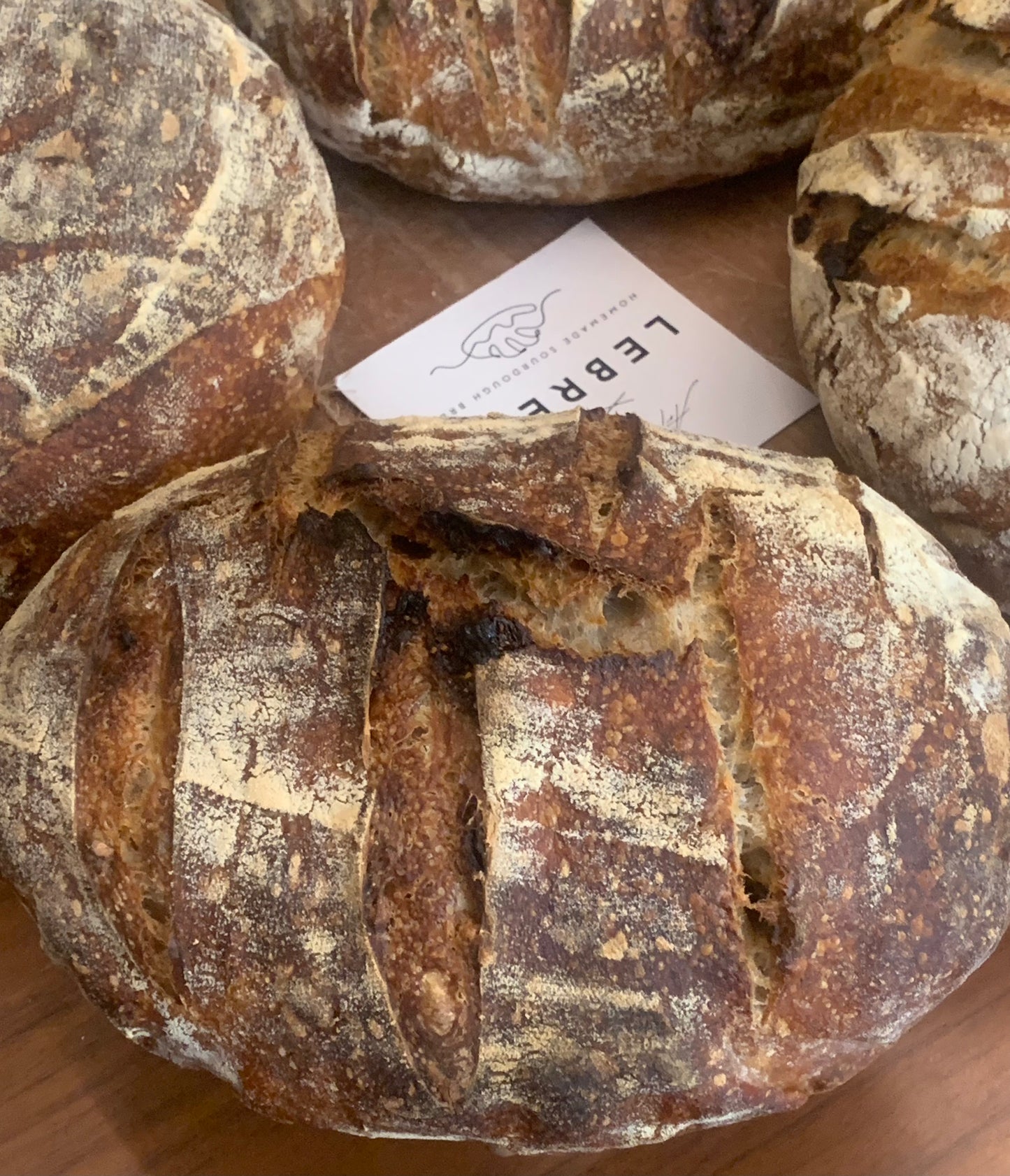 Dried fig and walnut Sourdough loaf (weight 950~1,000g)