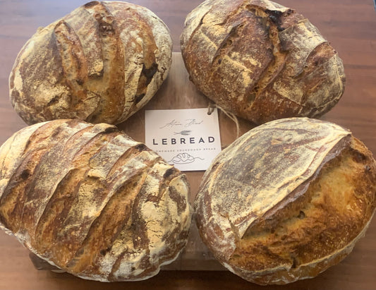 Dried fig and walnut Sourdough loaf (weight 950~1,000g)
